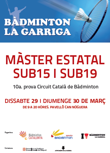 Màster Estatal sub-15 i sub-19 a La Garriga